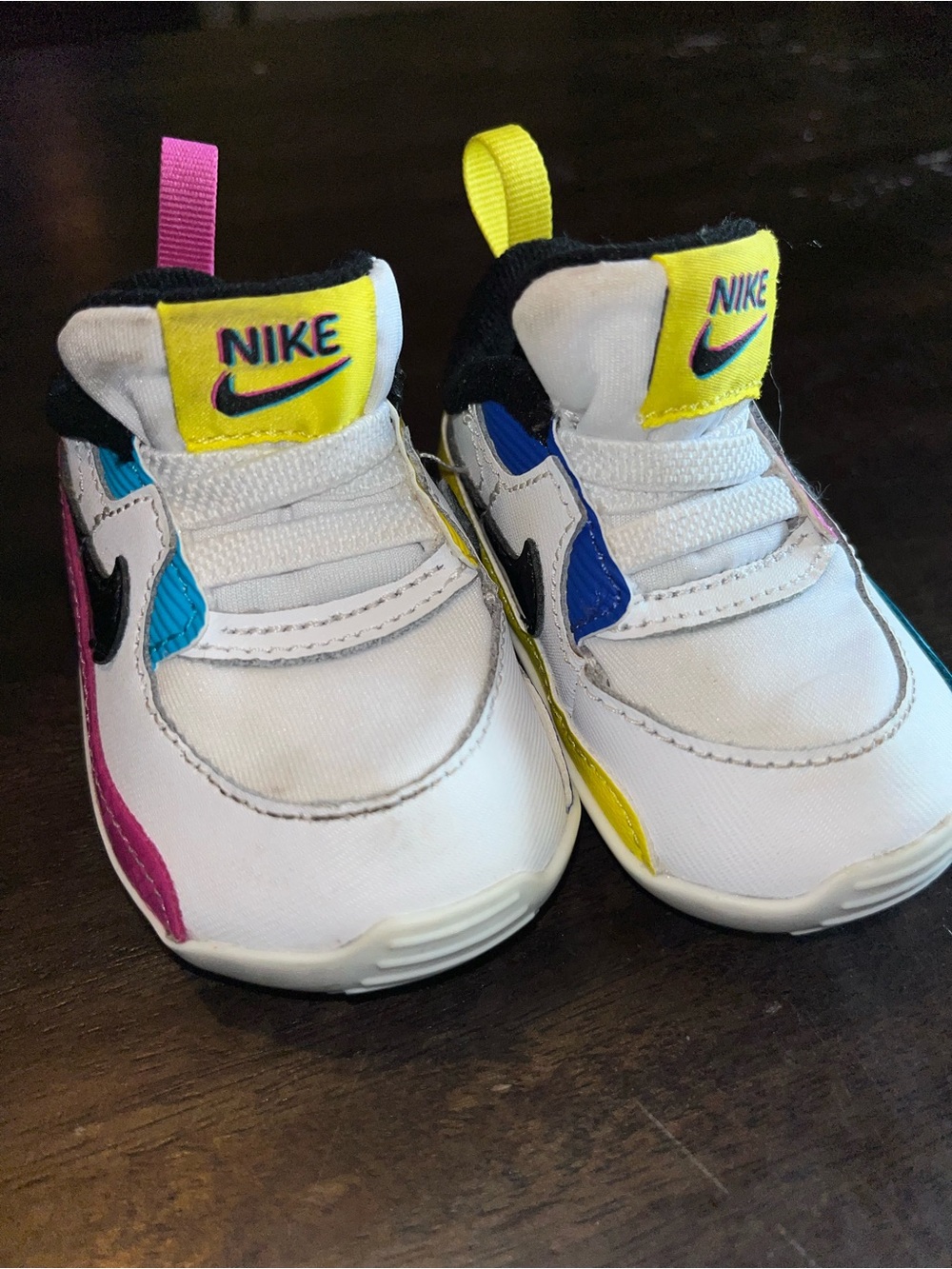 Nike Air Max 90 Crib Bootie Kids Color Block Sneakers